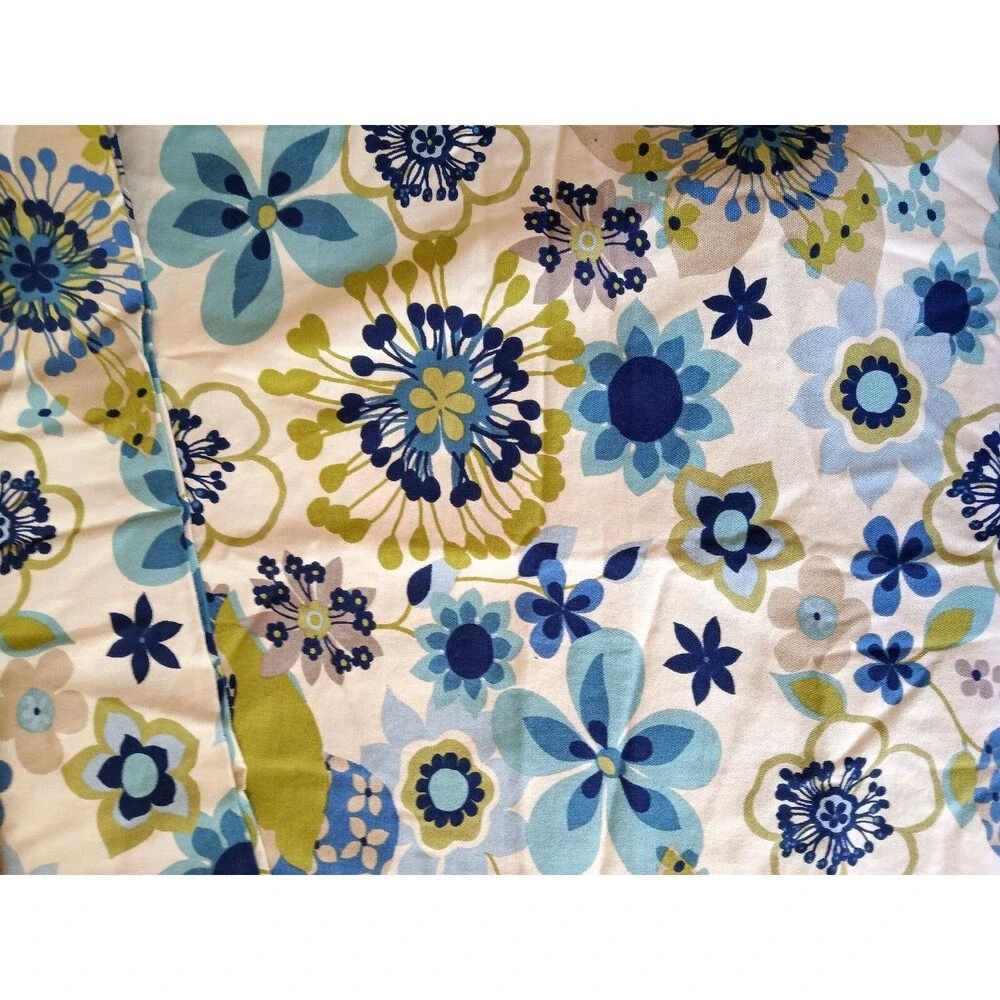 Richloom Fabric Floral Print Upholstery Cotton Linen Blend 1 Yard 36 L x 45 W